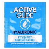 Лубрикант на водной основе Active Glide с гиалуроновой кислотой - 3 гр. - Биоритм - купить с доставкой в Коврове