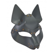 Серая маска Wolf с клепками - Sitabella - купить с доставкой в Коврове