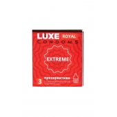 Текстурированные презервативы LUXE Royal Extreme - 3 шт. - Luxe - купить с доставкой в Коврове