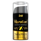 Жидкий интимный гель с эффектом вибрации Vibration! Vodka Energy - 15 мл. - INTT - купить с доставкой в Коврове