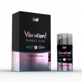 Жидкий интимный гель с эффектом вибрации Vibration! Bubble Gum - 15 мл. - INTT - купить с доставкой в Коврове