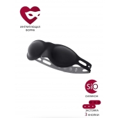 Черная плотная силиконовая маска - ToyFa - купить с доставкой в Коврове