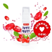 Гель-смазка Tutti-frutti со вкусом барбариса - 30 гр. - Биоритм - купить с доставкой в Коврове