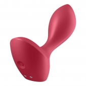 Красный вибромассажёр простаты Satisfyer Backdoor Lover - 14 см. - Satisfyer - в Коврове купить с доставкой