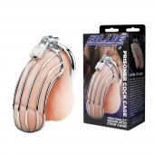 Металлическая клетка Prisoner Cock Сage с замком - BlueLine - купить с доставкой в Коврове