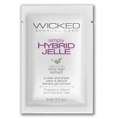 Гель-лубрикант на водно-силиконовой основе Simply Hybrid Jelle - 3 мл. - Wicked - купить с доставкой в Коврове
