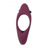 Бордовое эрекционное виброкольцо Stardust - Lola Games - в Коврове купить с доставкой