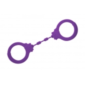 Фиолетовые силиконовые поножи Limitation - Lola Games - купить с доставкой в Коврове
