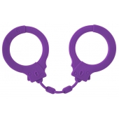 Фиолетовые силиконовые поножи Limitation - Lola Games - купить с доставкой в Коврове