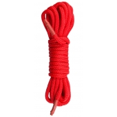 Красная веревка для связывания Nylon Rope - 5 м. - Easy toys - купить с доставкой в Коврове