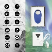 Синее кольцо с вибрацией Thor Cockring - FeelzToys - в Коврове купить с доставкой