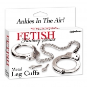 Металлические наручники Metal Leg Cuffs - Pipedream - купить с доставкой в Коврове