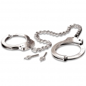 Металлические наручники Metal Leg Cuffs - Pipedream - купить с доставкой в Коврове