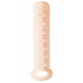 Телесный фаллоудлинитель Homme Long - 13,5 см. - Lola Games - в Коврове купить с доставкой