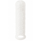 Белый фаллоудлинитель Homme Long - 15,5 см. - Lola Games - в Коврове купить с доставкой