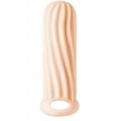 Телесный фаллоудлинитель Homme Wide - 13 см. - Lola Games - в Коврове купить с доставкой