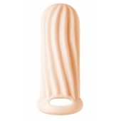 Телесный фаллоудлинитель Homme Wide - 11 см. - Lola Games - в Коврове купить с доставкой