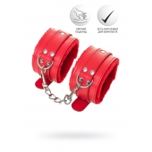 Красные оковы Anonymo из искусственной кожи - ToyFa - купить с доставкой в Коврове
