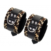 Наручники Anonymo с анималистическим принтом - ToyFa - купить с доставкой в Коврове