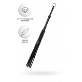 Черный флоггер Anonymo - 64 см. - ToyFa - купить с доставкой в Коврове