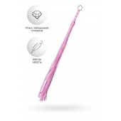 Розовый флоггер Anonymo - 64 см. - ToyFa - купить с доставкой в Коврове