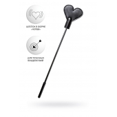 Черный стек со шлепком в форме сердца Anonymo - 35 см. - ToyFa - купить с доставкой в Коврове