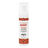 Разогревающее массажное масло  с ароматом клубники Gourmet Strawberry - 50 мл. - Exsens - купить с доставкой в Коврове