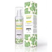 Разогревающее массажное масло Gourmet Spearmint Organic с органическими ингредиентами - 50 мл. - Exsens - купить с доставкой в Коврове