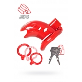 Красный мужской пояс верности из пластика - ToyFa - купить с доставкой в Коврове