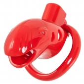 Красный мужской пояс верности из пластика - ToyFa - купить с доставкой в Коврове