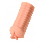 Телесный реалистичный мастурбатор-вагина Elegance.006 с вибрацией - KOKOS - в Коврове купить с доставкой