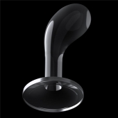 Прозрачный стимулятор простаты Flawless Clear Prostate Plug - 15 см. - Lovetoy - в Коврове купить с доставкой