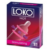 Стимулирующая насадка на пенис LOKO HOT с возбуждающим эффектом - Sitabella - в Коврове купить с доставкой