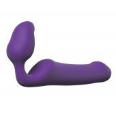 Фиолетовый безремневой страпон Queens L - Adrien Lastic - купить с доставкой в Коврове