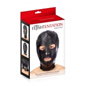 Маска-шлем с прорезями для глаз и рта - Fetish Tentation - купить с доставкой в Коврове