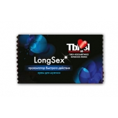 Пролонгирующий крем LongSex в одноразовой упаковке - 1,5 гр. - Биоритм - купить с доставкой в Коврове
