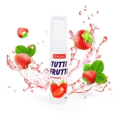 Гель-смазка Tutti-frutti с земляничным вкусом - 30 гр. - Биоритм - купить с доставкой в Коврове