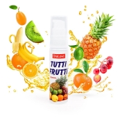 Гель-смазка Tutti-frutti со вкусом тропических фруктов - 30 гр. - Биоритм - купить с доставкой в Коврове