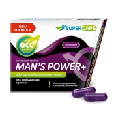 Возбуждающее средство для мужчин Mans Power plus - 10 капсул (0,35 гр.) +1 в подарок - SuperCaps - купить с доставкой в Коврове
