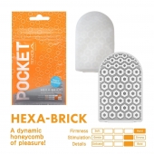 Карманный мастурбатор HEXA-BRICK - Tenga - в Коврове купить с доставкой