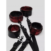 Изысканный набор фиксаций на кровати Reversible Under Mattress Restraint Set - Fifty Shades of Grey - купить с доставкой в Коврове