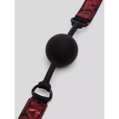 Кляп-шар на двусторонних ремешках Reversible Silicone Ball Gag - Fifty Shades of Grey - купить с доставкой в Коврове