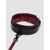 Стильный ошейник с поводком Reversible Faux Leather Collar and Lead - Fifty Shades of Grey - купить с доставкой в Коврове