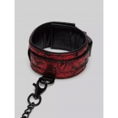 Красно-черные оковы Reversible Faux Leather Ankle Cuffs - Fifty Shades of Grey - купить с доставкой в Коврове