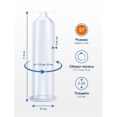 Презервативы MY.SIZE размер 57 - 3 шт. - My.Size - купить с доставкой в Коврове