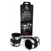 Серо-черные наручники Totally His - Fifty Shades of Grey - купить с доставкой в Коврове