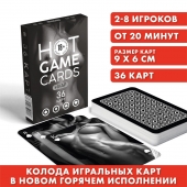 Игральные карты HOT GAME CARDS НУАР - 36 шт. - Сима-Ленд - купить с доставкой в Коврове