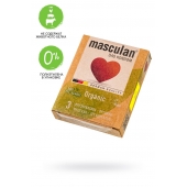 Экологически чистые презервативы Masculan Organic - 3 шт. - Masculan - купить с доставкой в Коврове