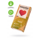 Экологически чистые презервативы Masculan Organic - 10 шт. - Masculan - купить с доставкой в Коврове