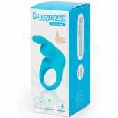 Голубое эрекционное виброкольцо Happy Rabbit Rechargeable Rabbit Cock Ring - Happy Rabbit - в Коврове купить с доставкой